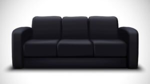 Black Three-Seater Sofas
