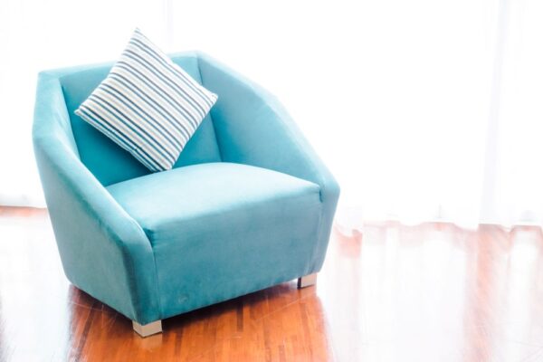 Blue One-Seater Sofas