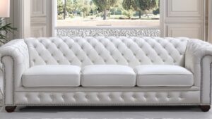 White Chesterfield Sofas