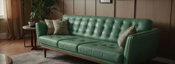 Green Mid-Century Modern Sofas