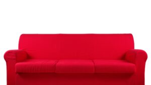 Red Three-Seater Sofas